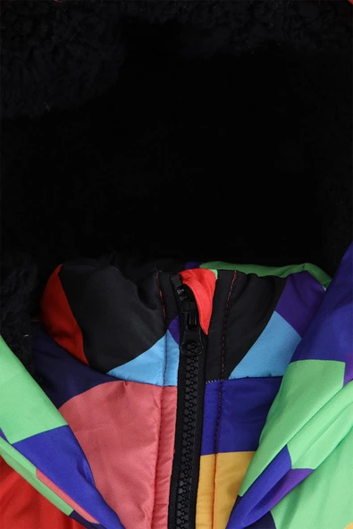 Babyhola Kapüşonlu İçi Peluş Kız Erkek Çocuk Mont 3363 - 6