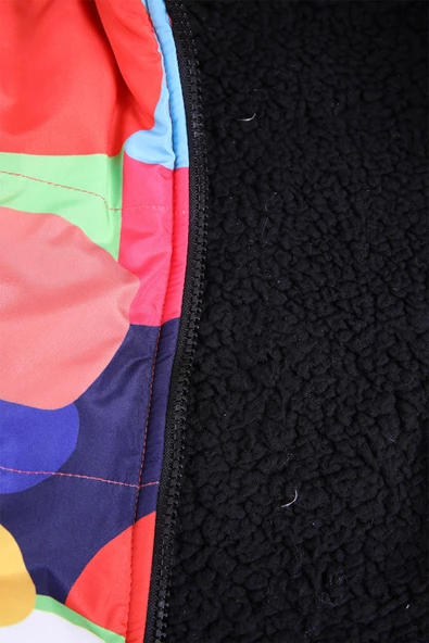 Babyhola Kapüşonlu İçi Peluş Kız Erkek Çocuk Mont 3363 - 4