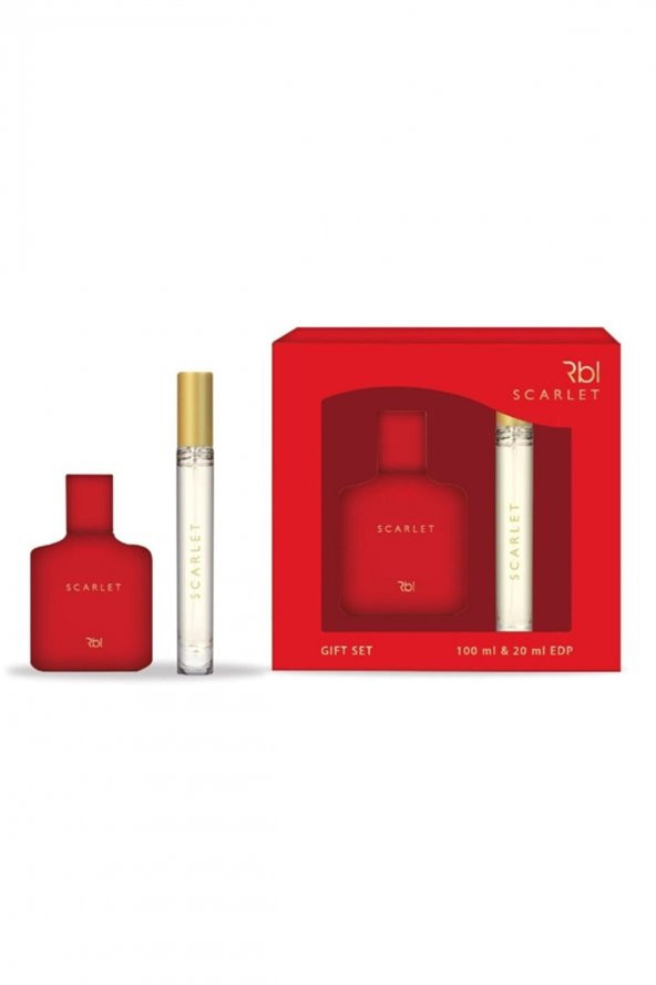 Rebul Scarlet 100ml+20 ml Edp Kadın Kalem Parfüm S