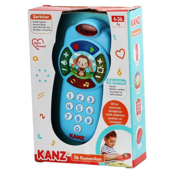 Lets Be Child İlk Kumandam -KNZ-30512-MAVİ