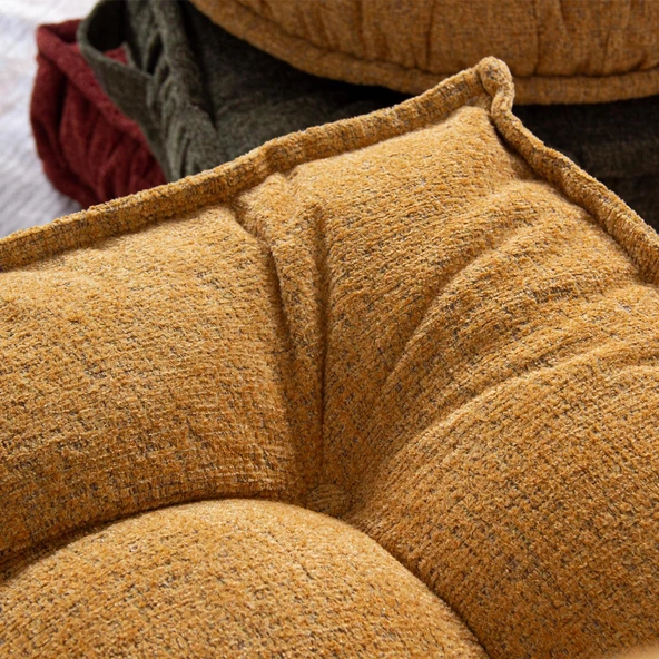 Yataklı Koltuk Mocca Buklet Tek Kişilik Hardal Tek - 5