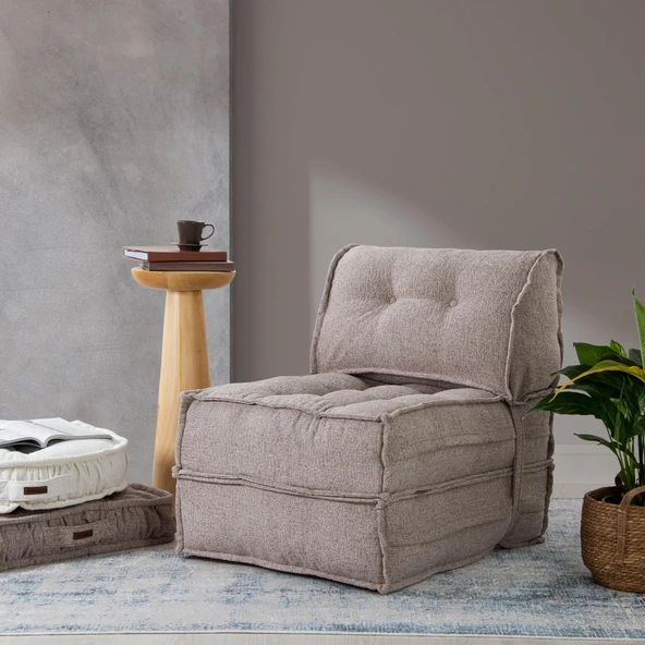 Yataklı Koltuk Mocca Buklet Tek Kişilik Hardal Tek - 8