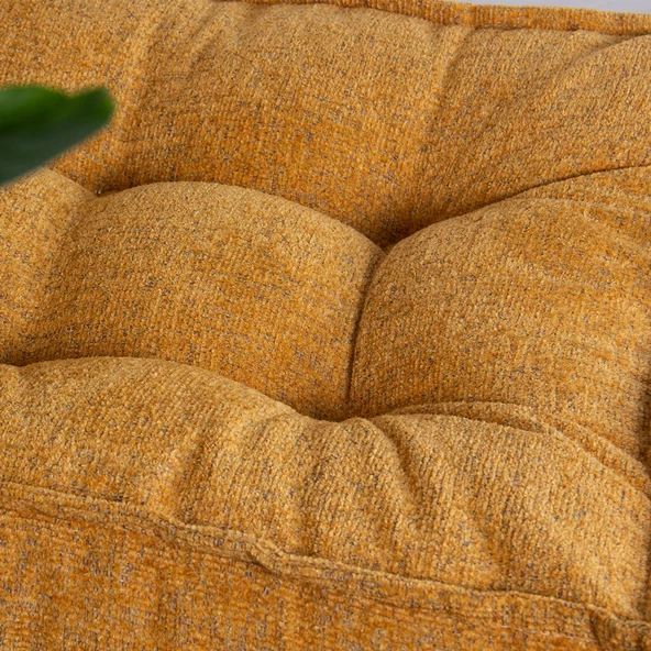 Yataklı Koltuk Mocca Buklet Tek Kişilik Hardal Tek - 6