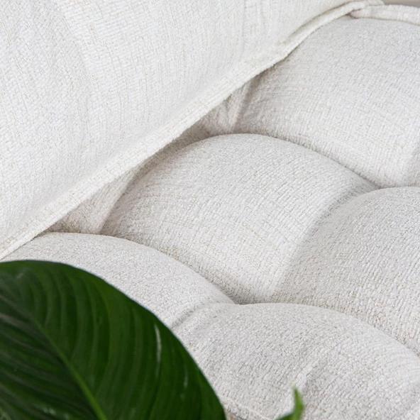 Yataklı Koltuk Mocca Buklet Tek Kişilik Beyaz Tek - 7