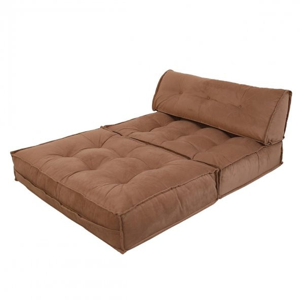 Homedius Yataklı Koltuk Mocca  Sütlü Kahve Çift - 2