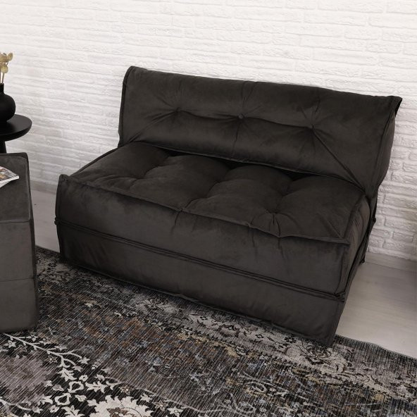 Homedius Yataklı Koltuk Mocca  Antrasit Çift - 7