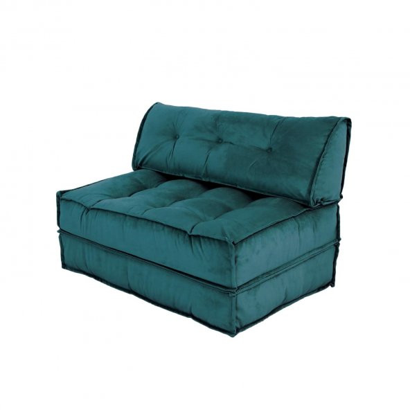 Homedius Yataklı Koltuk Mocca  Petrol Yeşili Çift - 6