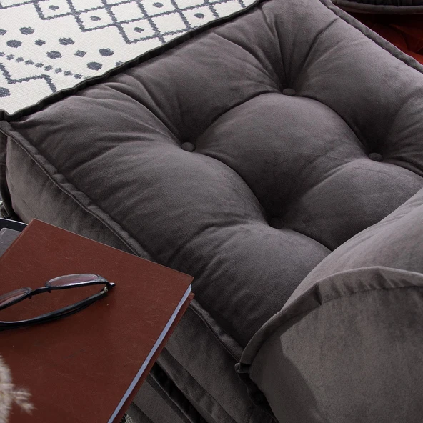 Homedius Yataklı Koltuk Mocca Antrasit Çift - 10