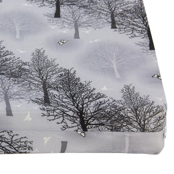 Smart Sünger Yatak 90x190, Yer Yatağı, Balkon Sedir Minderi Beyaz 90x190 - 3