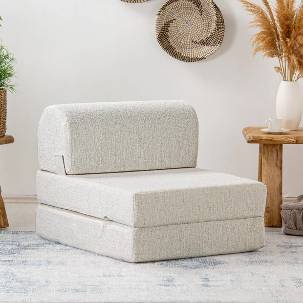 Yataklı Koltuk Magic Buklet Tek Kişilik Beyaz Tek