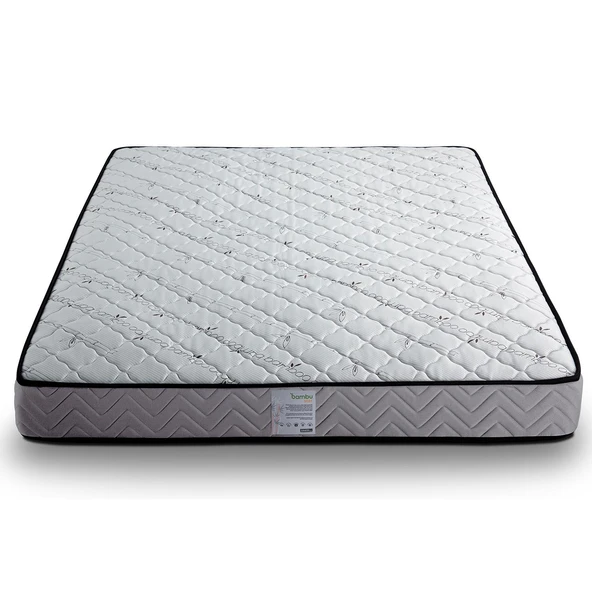 Günaydın Full Ortopedik Bonel Yaylı Bambu Star Yatak  Beyaz 90x190 - 9