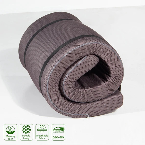 Yatak Kamp Akıllı Visco Sünger Füme 70x190 - 4