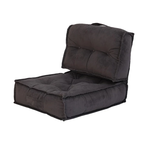 Minder Poffi Sırtlı Yer Ve Palet 60x80 Gri - 4