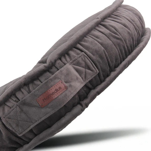 Minder Asia Yuvarlak Kapitoneli Antrasit 60x60 - 8