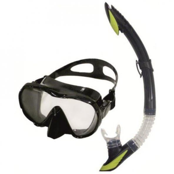 Profesyonel Silikon Maske Snorkel Dalış Seti - 299-55