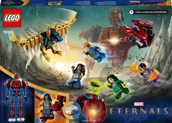 LEGO® Marvel Eternals Arishem#in Gölgesinde 76155 - Çocuklar Için Marvel Evreninden Minifigürler Içe - 4