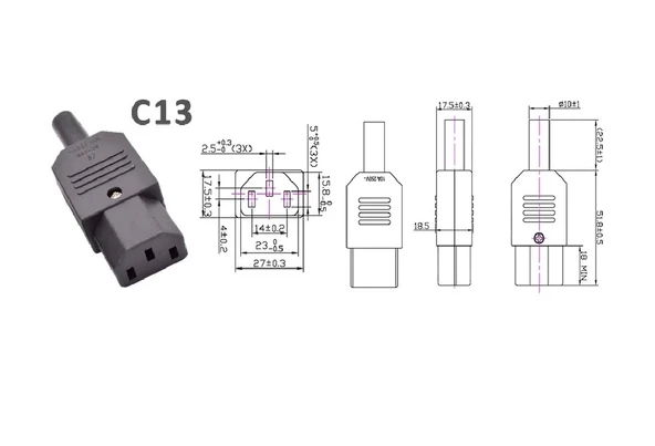 POWER DİŞİ FİŞ - KETTLE PRİZ - 6