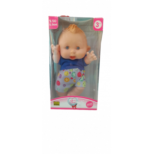 Bebiş Bebek Kız oyuncak bebek Erpa oyuncak %100 Et bebek 3+ yaş - 2