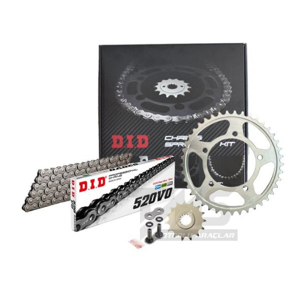 Did-Sunstar 2021-2023 Honda NC 750 X DCT Uyumlu Zincir Dişli Set Oring Zincir Çelik Renk - Resim 2