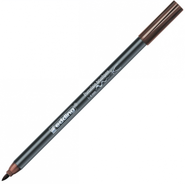 EDDING PORSELEN KALEMİ E-4200 KAHVE 10 Adet