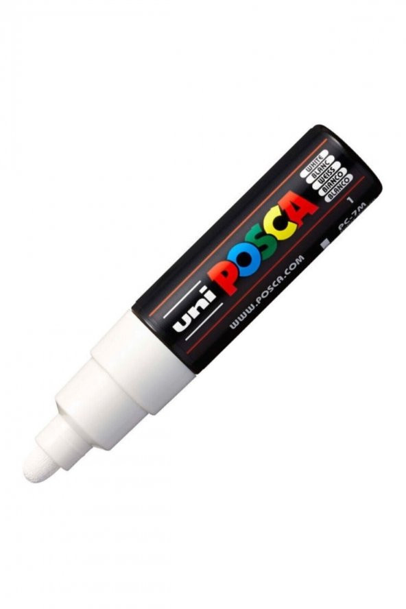 Posca Pc-7m Boyama Markörü 4.5-5.5 Mm Beyaz ürün görseli 1