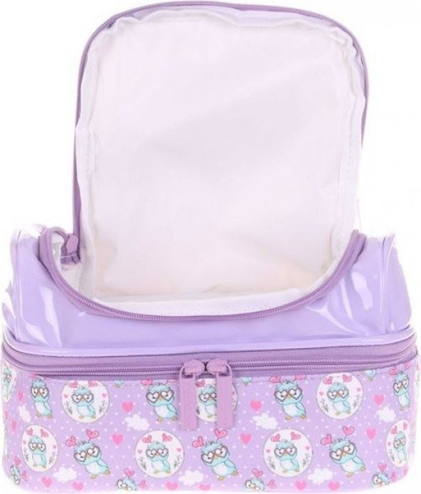 Kaukko Kids&love Pullu - Rugan Owl Beslenme Çantası L7101 - 3