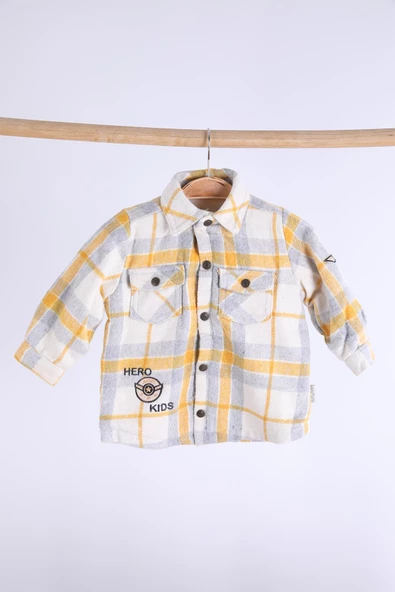 Babyhola Yün Polar Ceket Pantolon Erkek Takım 2'li 12592 - 3