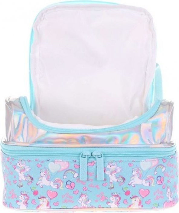Kaukko Kids&love Ayna - Taş Unicor Beslenme Çantası L7094 - 3