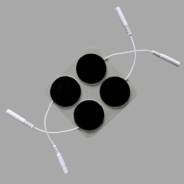 Yuvarlak Tens & Ems Elektrod 3*2 cm 4 Paket - 2