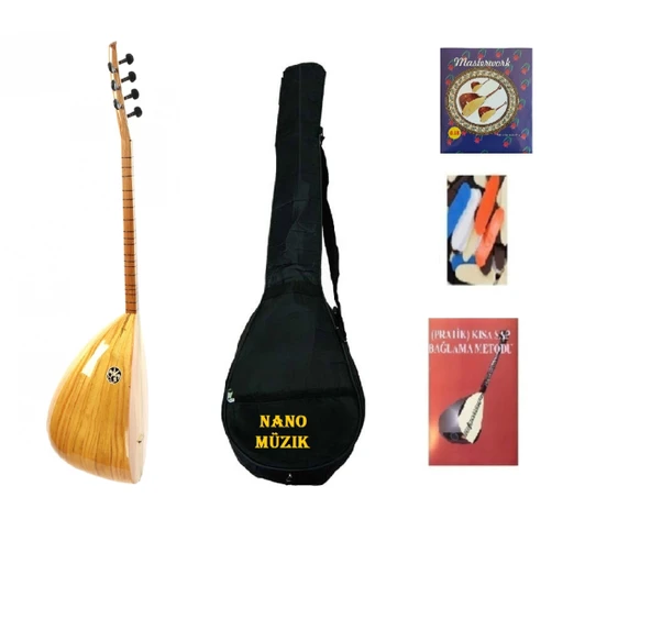 Saz seti kısa sap bağlama seti - Resim 2