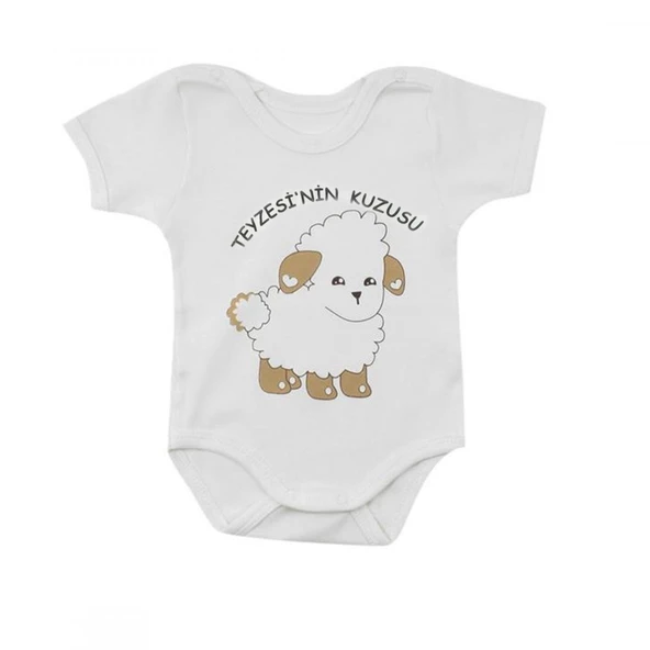 Sema Bebe Sema Baby Teyzesi'nin Kuzusu Kısa Kol Body 3-6 Ay
