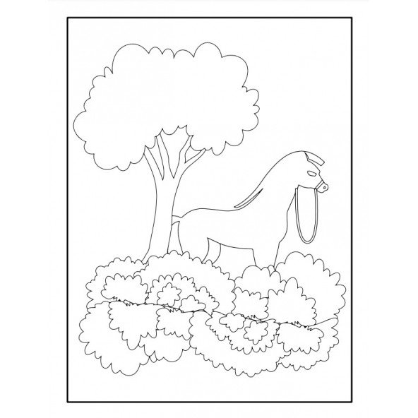 Çiftlik Hayvanları Boyama Kitap Seti (2-5 Yaş) - 4