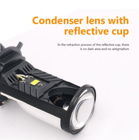H4 MERCEKLİ ULTRA POWER LED XENON TAKIMI ŞİMŞEK ETKİLİ - 8