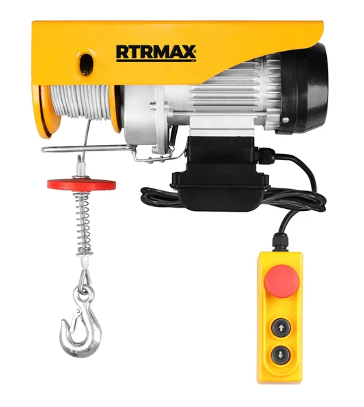 RTRMAX RTM490 ELEKTRİKLİ VİNÇ 1900W 600/1200KG BAKIR SARGI