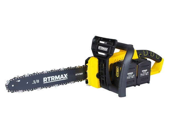 RTRMAX RTX1891 AKÜLÜ AĞAÇ KESME MOTORU 36V 35CM PALA 2x4 Ah AKÜ X-LION
