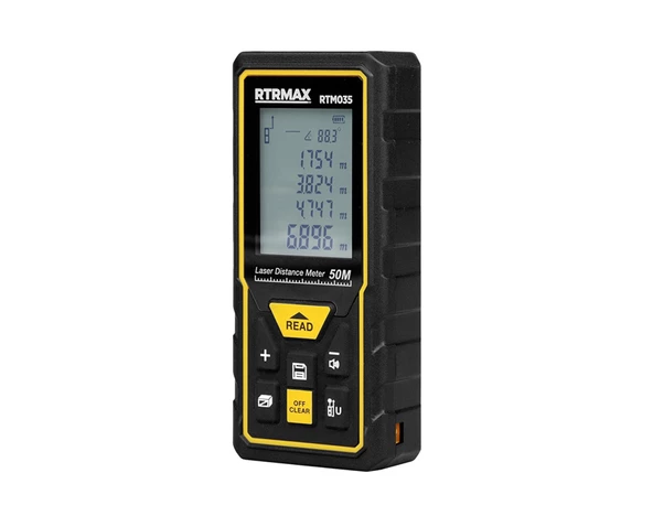 RTRMAX RTM035 LAZER MESAFE ÖLÇER 50 MT