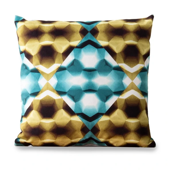 Homedius Dekoratif Kadife Klasik Kırlent 45x45cm  Sütlü Kahve 45x45 - 11