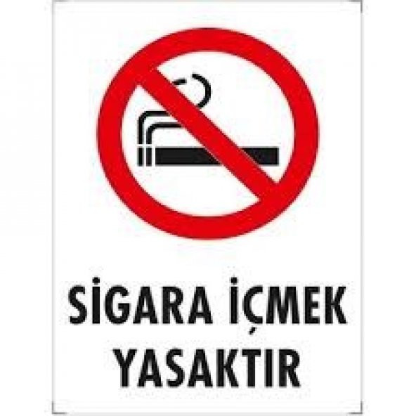 ESER - Sigara İçmek Yasaktır (Levha)