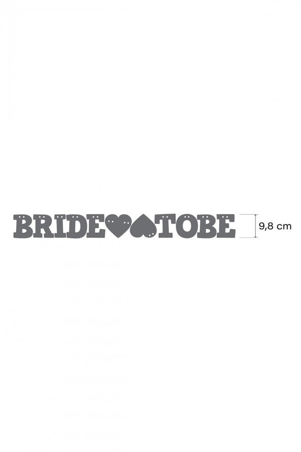 Pembe Bride To Be Yazılı Banner, Bekarlığa Veda Partisi, After Parti, Simli Eva Banner - 2