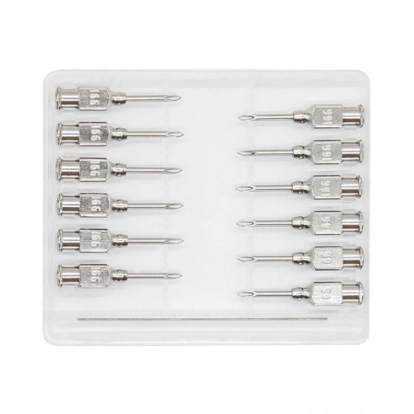 Veteriner Çelik İğne Enjektör Ucu 1.60 mm x 15 mm - 3