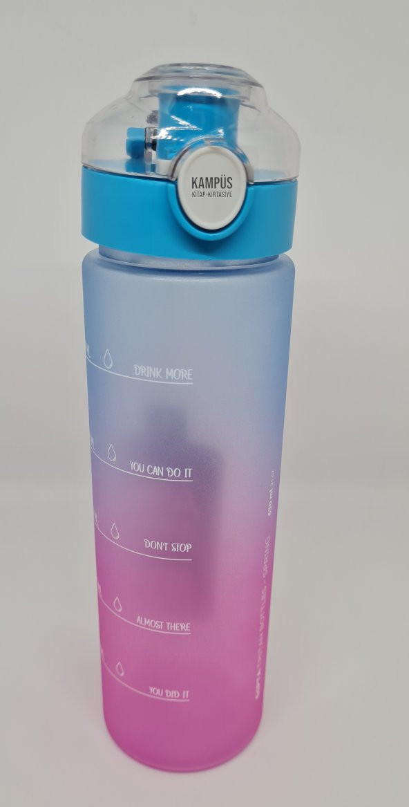 Gıpta Cool-J Spring Sporcu 630cc Mavi-Pembe Çift Renk Tritan Matara - 1