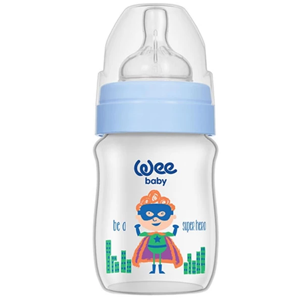 Wee Baby Klasik Plus Geniş Ağızlı PP Biberon 150 ml - 5