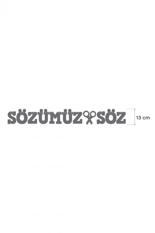 Mor Sözümüz Söz Yazılı Banner, Özel Gün Partisi , Simli Eva Banner - 2