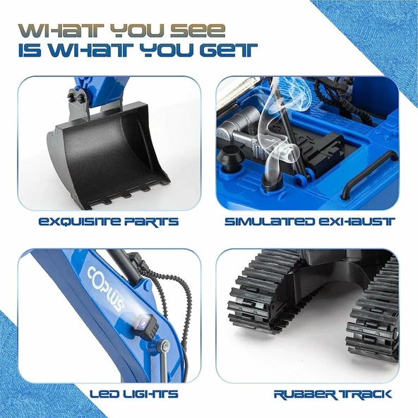 Coplus Gesture Uzaktan Kumandalı Ekskavatör - 3