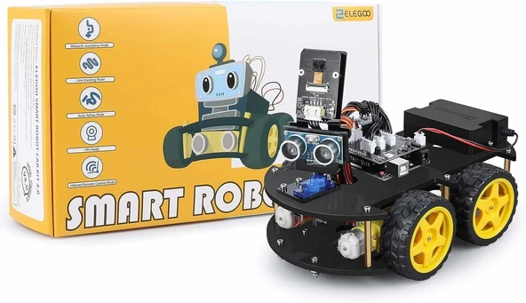 ELEGOO UNO R3 Projesi Akıllı Robot Araç Kiti V4 - 3