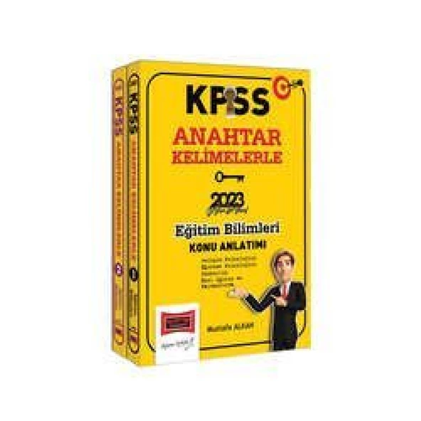 Yargı Yayınları 2023 KPSS Eğitim Bilimleri Anahtar Kelimelerle Konu Anlatımı (2 Cilt)