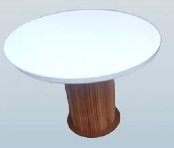 Masa 90164 Anıt Model Parlak Beyaz Lake ceviz Boya Kayın 120 Kutu sevk El Yapım