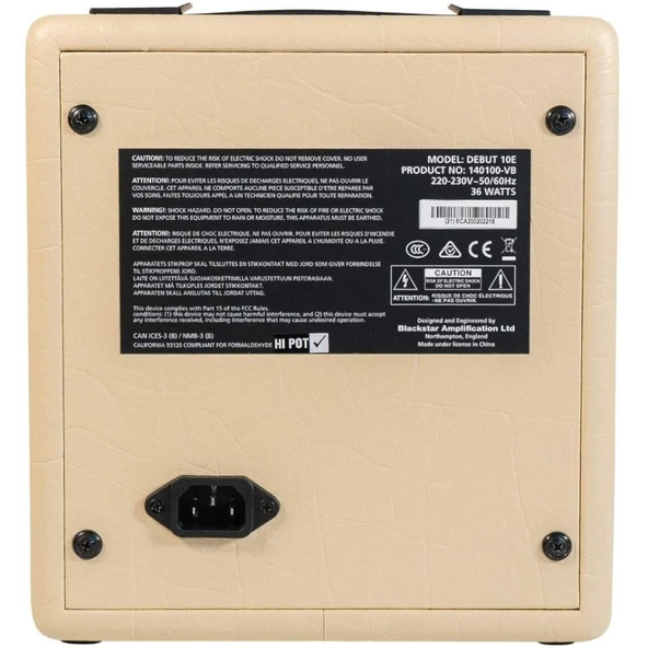 Blackstar Debut 10e Combo Elektro Gitar Amfisi (Cream) - Resim 7