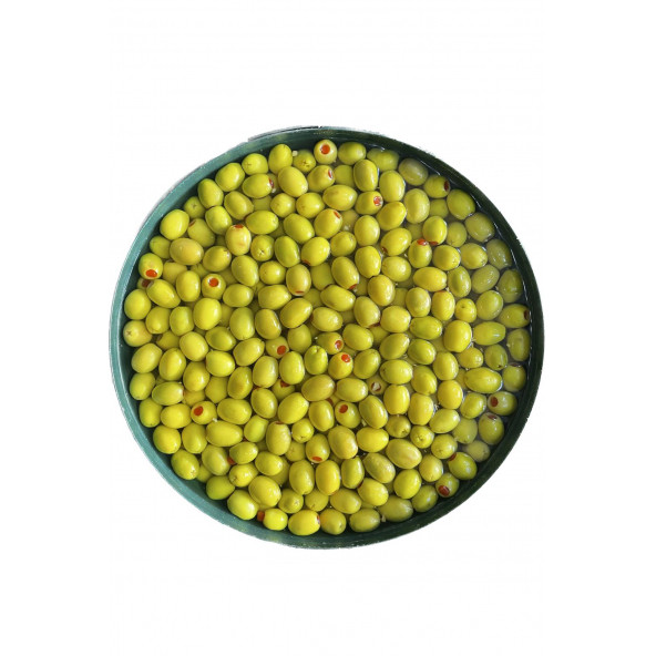 DUMAN GURME Biberli Yeşil Zeytin Iri Boy (120-140) Klb 10 Kg - 2