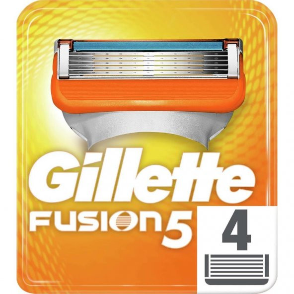 Gillette Fusion Bıçak 4'lü Yeni